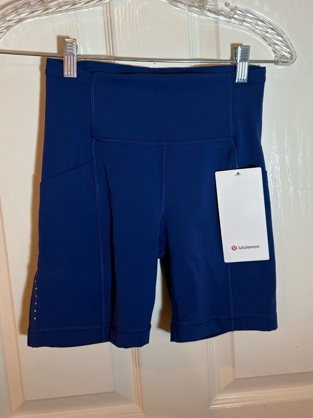 Lululemon Athletica Royal Blue High Rise Swift Speed 6” Shorts